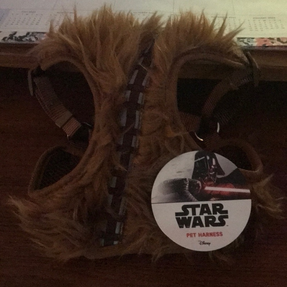 Pet Harness Star Wars Size Small - NWT